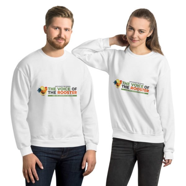 unisex crew neck sweatshirt white front 60d0b1d521dda