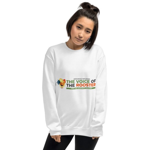 unisex crew neck sweatshirt white front 60d0b1d5220d8